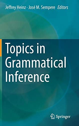 Cover for Topics in Grammatical Inference