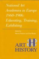 Cover for National Art Academies in Europe 1860-1906
