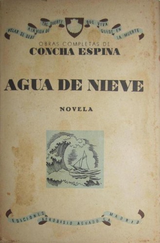 Cover for Agua de Nieve