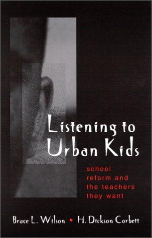 Cover for Listening to Urban Kids