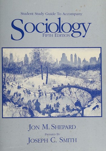 Cover for Study Guide to Accompany Sociology