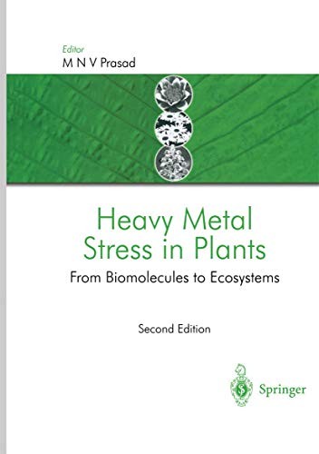 Cover for Heavy Metal Stress in Plants