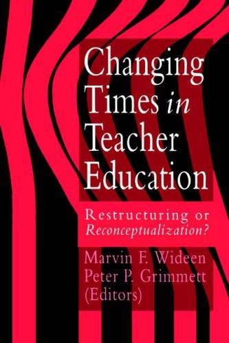 Cover for Changing times in teacher education