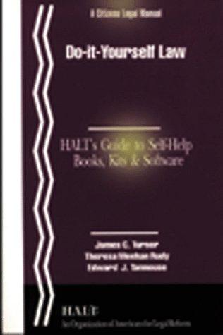 Cover for Do-It-Yourself Law (A Citizens Legal Manual)