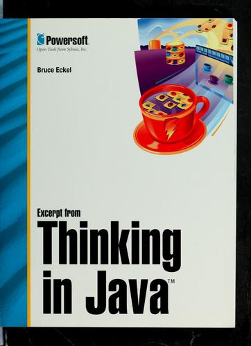 Cover for Thinking in Java