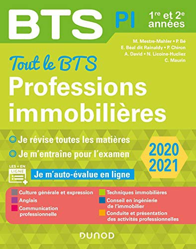 Cover for Tout le BTS Professions immobilières - 2020-2021 - 1re et 2e années