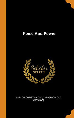 Cover for Poise and Power