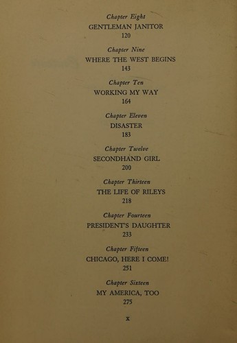 Cover for American daughter
