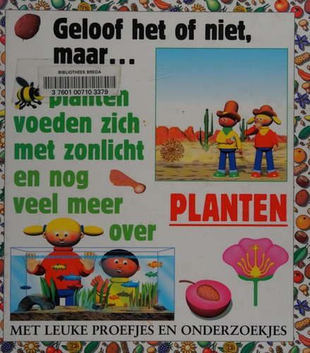 Cover for Planten voeden zich met zonlicht en nog veel meer over planten