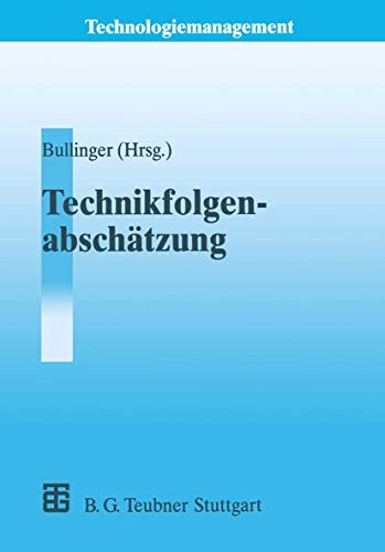 Cover for Technikfolgenabschätzung