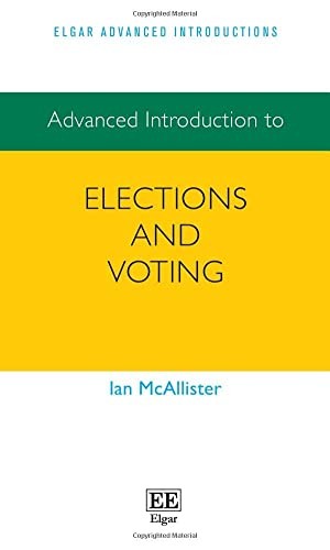 Cover for Advanced Introduction to Elections and Voting