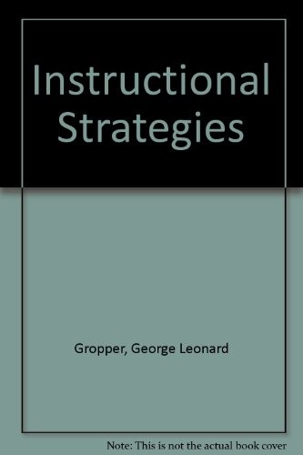 Cover for Instructional strategies