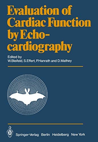 Cover for Evaluation of Cardiac Function by Echocardiography