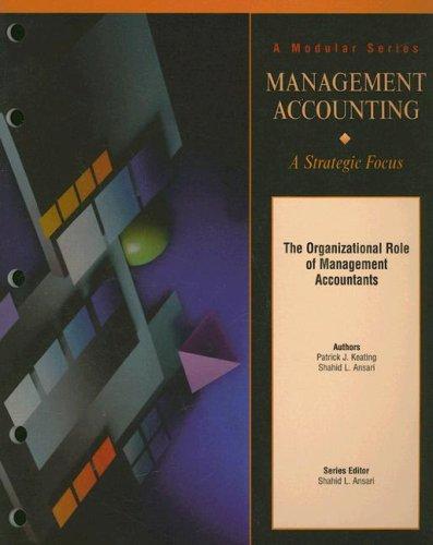 Cover for The Organizational Role of Management Accountants