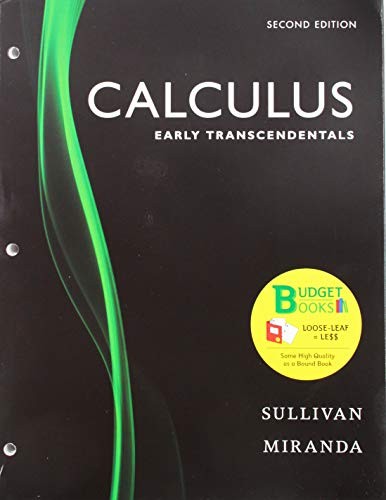 Cover for Loose-leaf Version for Calculus