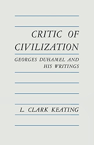 Cover for Critic of Civilization