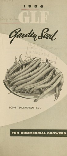 Cover for 1956 G.L.F. garden seed