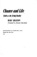 Cover for Chance and life
