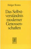 Cover for Das Selbstverständnis moderner Genossenschaften