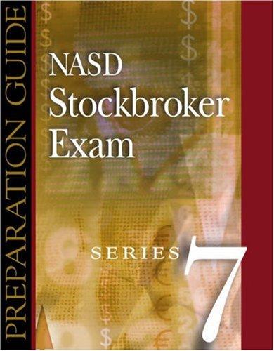 Cover for NASD Stockbroker Series 7 Exam