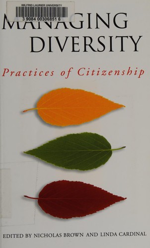 Cover for Managing diversity