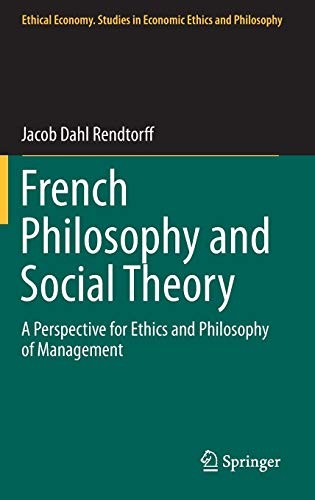 Cover for French Philosophy and Social Theory