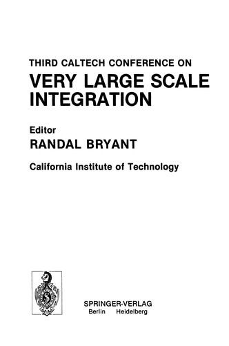 Cover for Third Caltech Conference on Very Large Scale Integration
