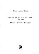 Cover for Deutsche Palastbaukunst 1750-1850