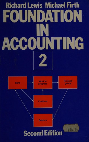 Cover for Foundation in Accounting