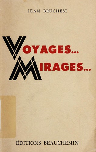 Cover for Voyages ... mirages ...