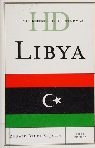 Cover for Historical Dictionary of Libya