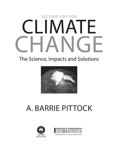 Cover for Climate change