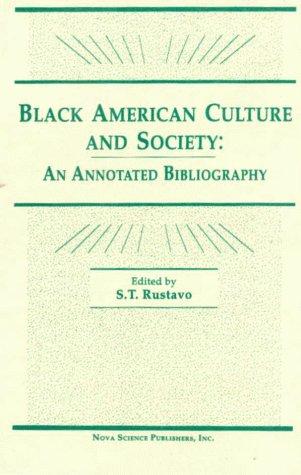 Cover for Black American Culture and Society