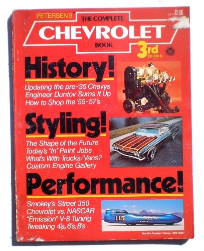 Cover for The Complete Chevrolet book.