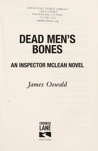Cover for Dead men's bones