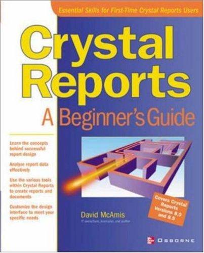 Cover for Crystal Reports
