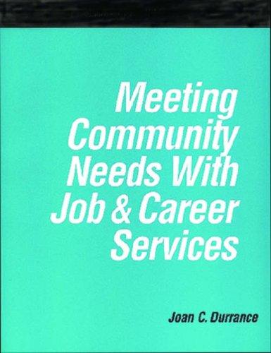 Cover for Meeting community needs with job & career services