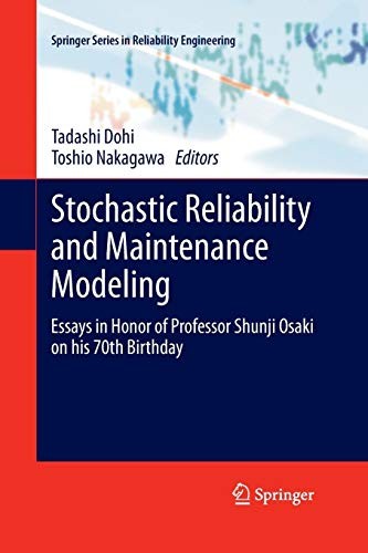 Cover for Stochastic Reliability and Maintenance Modeling