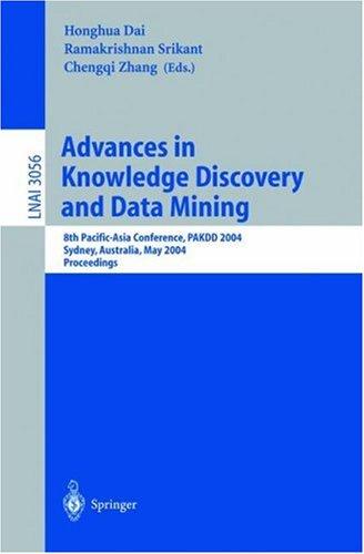 Cover for Advances in Knowledge Discovery and Data Mining