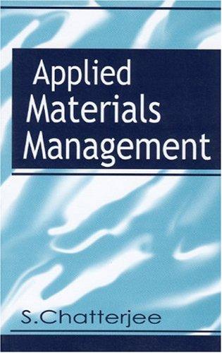 Cover for Applied materials management