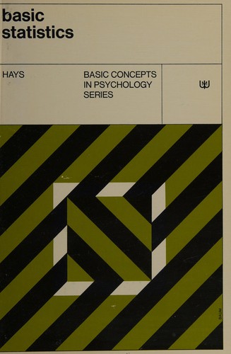 Cover for Basic statistics