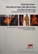 Cover for Construction - Fire Protection, Fire Detection And Fire Extinction, Implementing Solas Chapter Ii-2, 2002