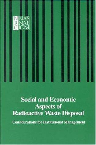 Cover for Social and economic aspects of radioactive waste disposal