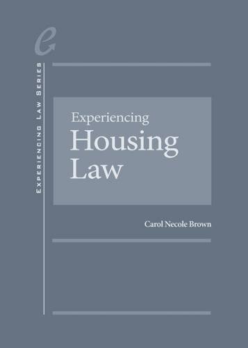 Cover for Experiencing Housing Law