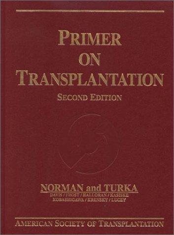 Cover for Primer on Transplantation