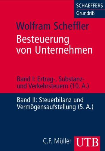 Cover for Besteuerung von Unternehmen
