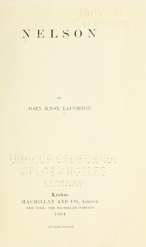 Cover for Nelson