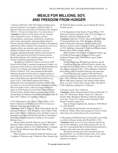Cover for History of Meals for Millions, soy, and Freedom from Hunger (1946-2011)