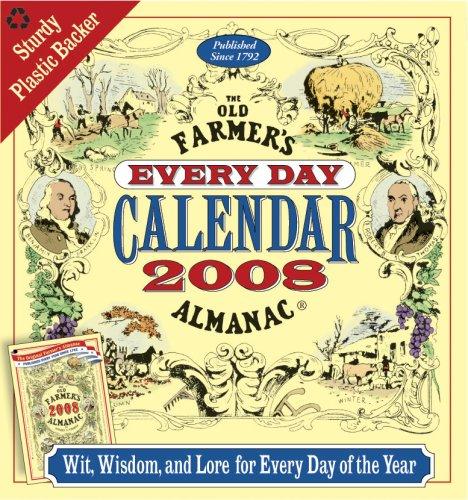 Cover for The Old Farmer's Almanac 2008 Every Day Calendar