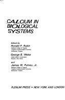 Cover for Calcium in biological systems